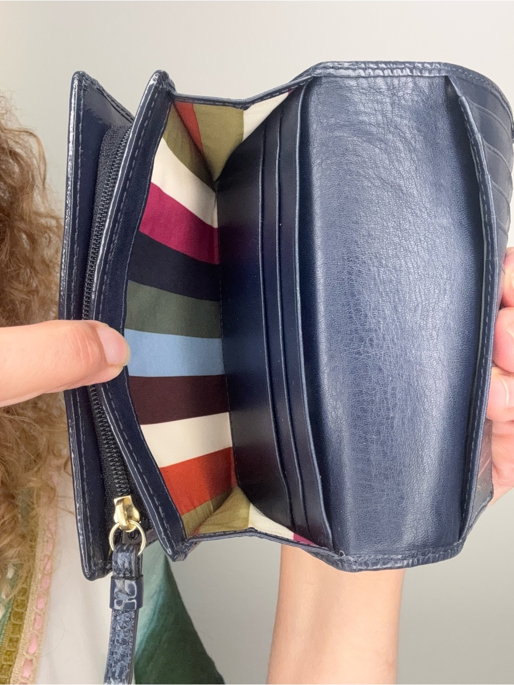 Coach Denim Legacy lining wallet EUC - Picture 4 of 11